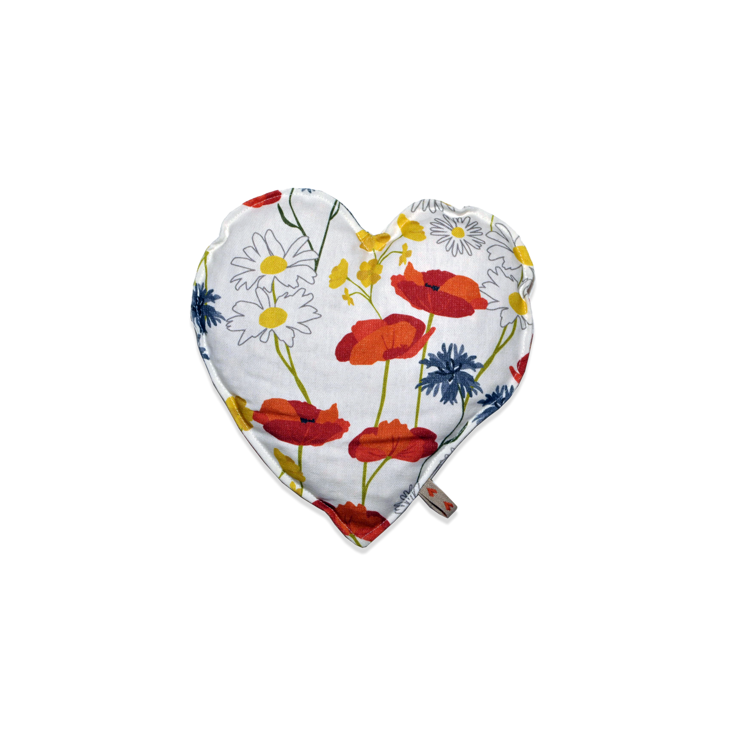 Cuore con Noccioli di Ciliegia – Artigianale in Cotone 100%