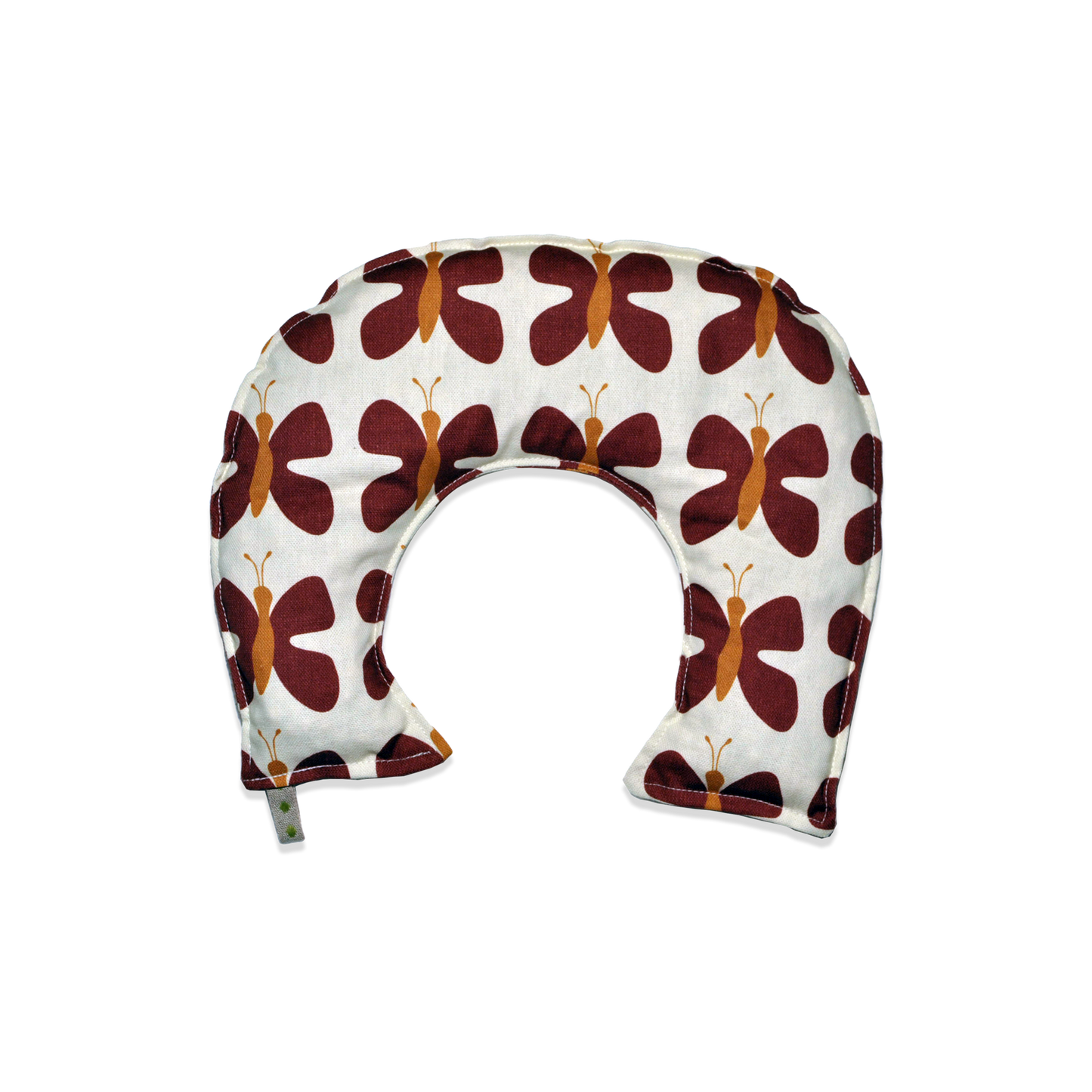 Mezzaluna con Noccioli di Ciliegia – Artigianale in Cotone 100%