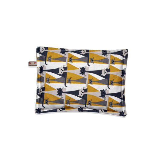 Cuscino con Noccioli di Ciliegia – Artigianale in Cotone 100%